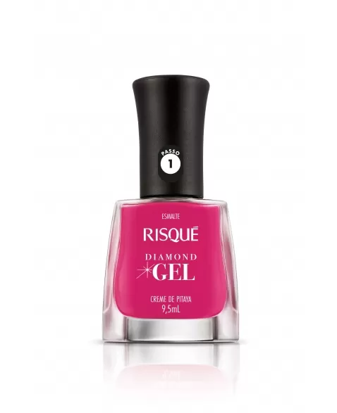 RISQUE DIAMOND GEL CREMOSO CREME DE PITAYA ROSA 6x9,5ml - COMERCIAL