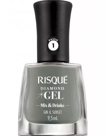 RISQUE CL DIAMOND GEL GIN & SUNSET 9,5ML