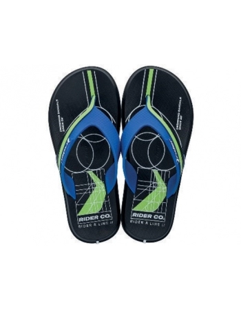 RIDER R LINE II AD PRET/AZUL/VERD