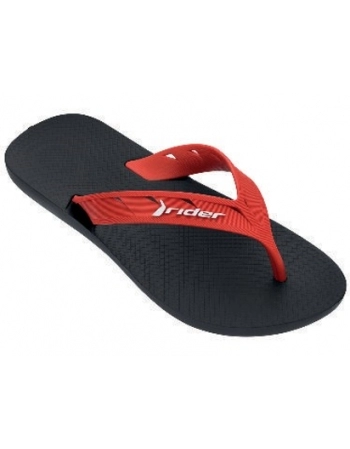 RIDER STREET AD PRET/VERMELHO