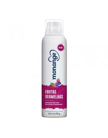 MONANGE DESODORANTE AEROSSOL FRUTAS VERMELHAS 150ml/90g