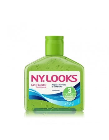 NYLOOKS GEL FIXADOR F3 240g - EXTRA FORTE