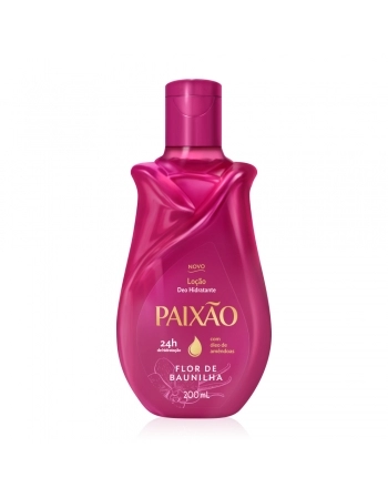 PAIXAO HIDRATANTE FLOR BAUNILHA 200ML