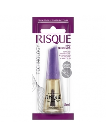 RISQUE ESMALTE BASE TECHNOLOGY FORTALECEDORA 8ml - BLISTER