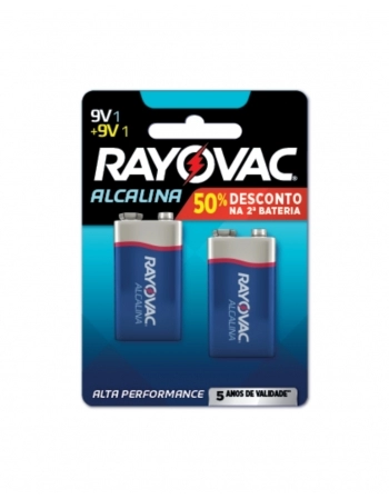 RAY BATERIA ALC 9V CART C/2 (12)