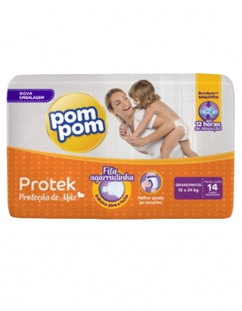 POMPOM FRA PROTEK 12H JUMBO GRANDINHOS 14UN (6)