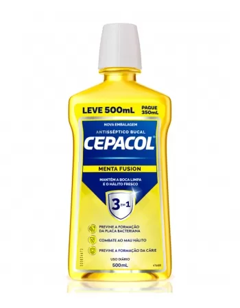 CEPACOL ORIGINAL C/ALCOOL L500 - P350 ML (12)