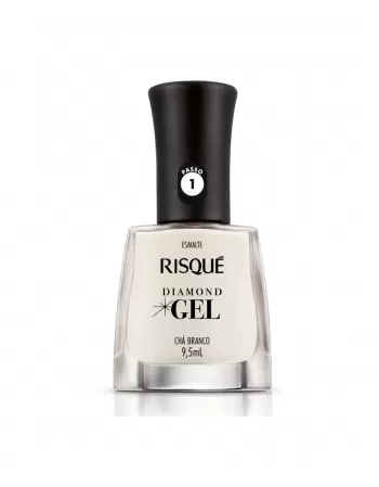 RISQUE DIAMOND GEL CREMOSO CHÁ BRANCO 6X9,5ML