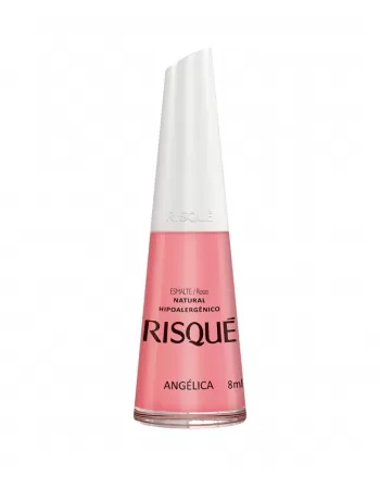 RISQUE ESMALTE ROSA ANGÉLICA 8ml - COMERCIAL