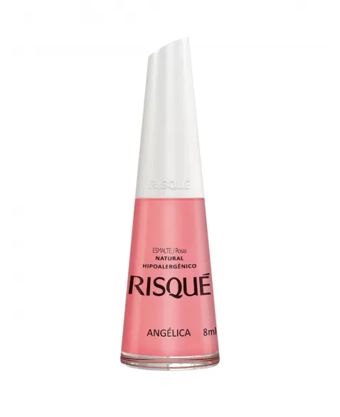 RISQUE ESMALTE ROSA ANGÉLICA 8ml - COMERCIAL