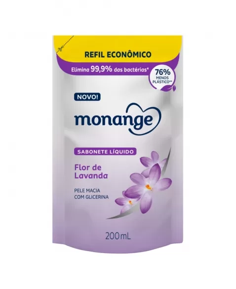 MONANGE SAB LIQ REFIL FLOR DE LAVANDA 12X200ML (12)