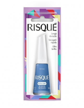 RISQUE BL ESM CR SE SOLTA NO BLUES 6X8ML (144)