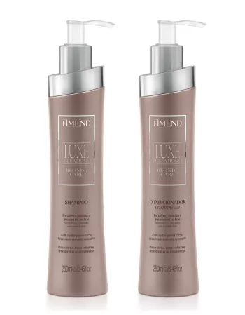 LUXE KIT BLONDE SH+COND 250ML (10)
