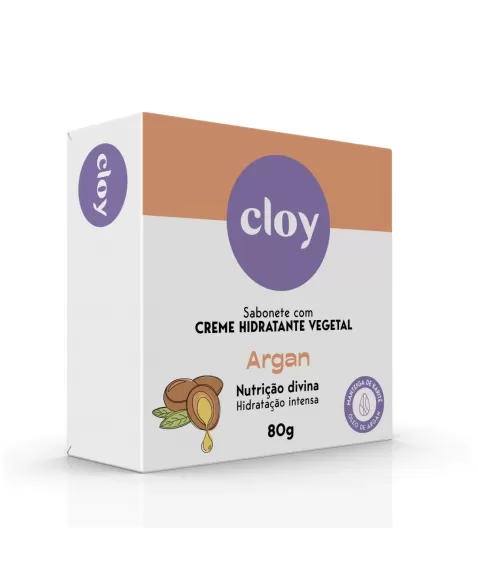 CLOY SABONETE CR HIDR ARGAN 80G (72)