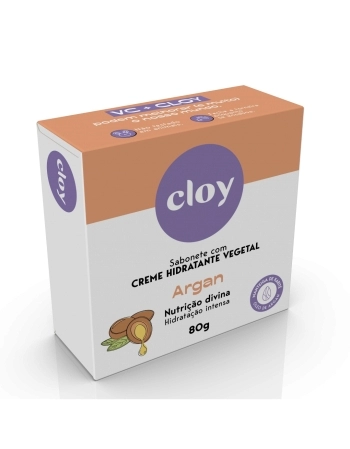 CLOY SABONETE CR HIDR ARGAN 80G (72)