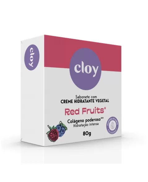 CLOY SABONETE CR HIDR RED FRUITS (72)
