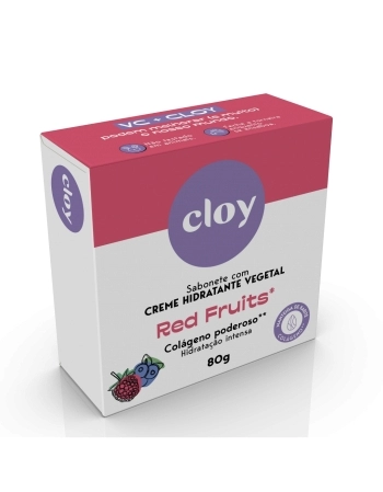 CLOY SABONETE CR HIDR RED FRUITS (72)