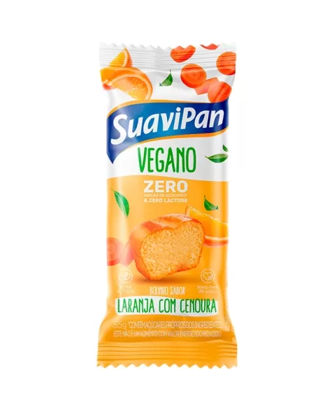 BOLINHO VEGANO LARANJA/CENOURA 35G (48)