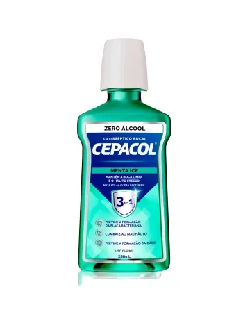 CEPACOL MENTA ICE S/ALCOOL 250ML (24)