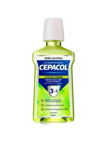 CEPACOL CITRUS FUSION S/ ALCOOL 250ML (24)