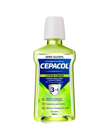 CEPACOL FUSION S/ALCOOL 250ML (24)