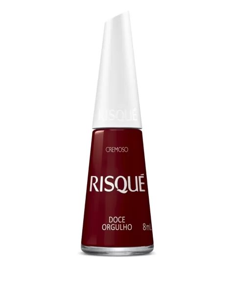 RISQUE ESMALTE SETE VERMELHOS DOCE ORGULHO 8ml - COMERCIAL