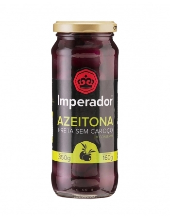 AZEITONA PRETA S/CAROÇO 160G (24)