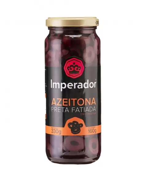 AZEITONA PRETA FATIADA 160G (24)