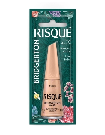RISQUE BL BRIDGERTON MET SUA MAJES A RAINHA 6X8ML (144)
