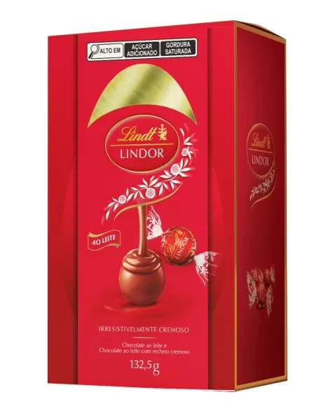 LINDT OVO DE PÁSCOA AO LEITE 132,5G (6)