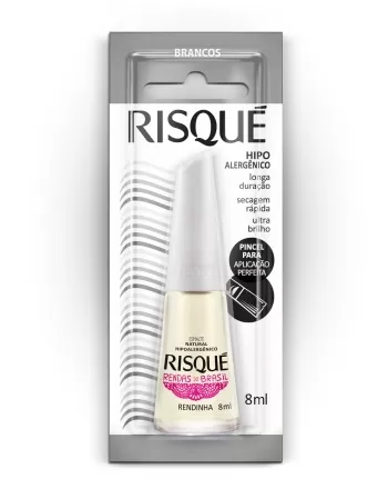 RISQUE BL ESM BR RENDA RENDINHA 6X8ML (144)