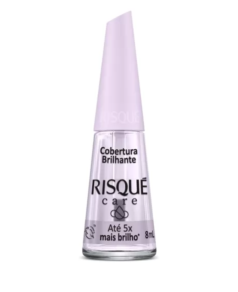 RISQUE CL CARE COBERTURA BRIHANTE 6X8ML (144)