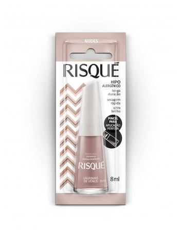 RISQUE ESMALTE CREMOSO LÁGRIMAS DE VÊNUS 8ml - BLISTER