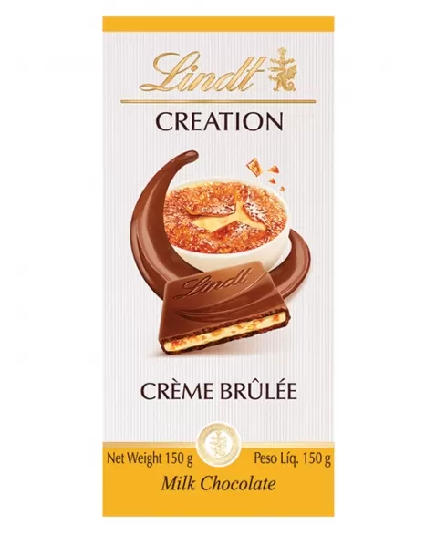 LINDT CREATION CREME BRULEE 14X150G (84)