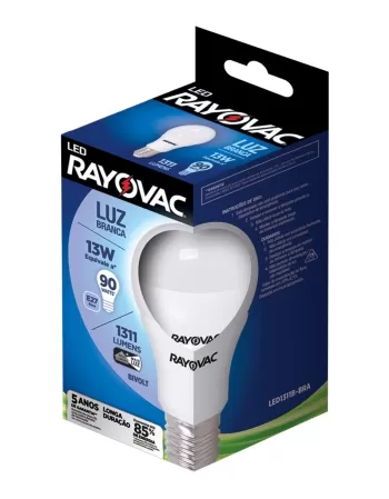 RAY LÂMPADA LED 13W BI BRANCA SM-40 (40)