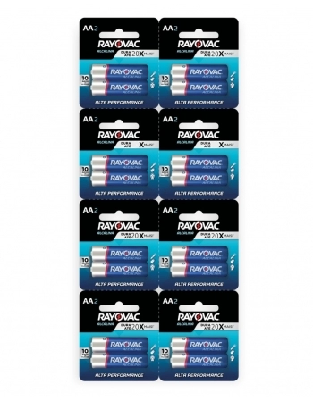 RAY PILHA ALC AA MULT CART C/16 (24)