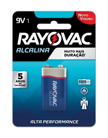 RAY BATERIA ALC 9V CART C/1 (12)