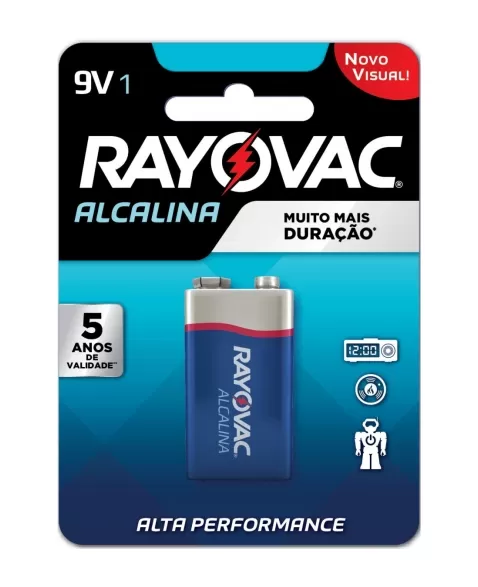 RAY BATERIA ALC 9V CART C/1 (12)