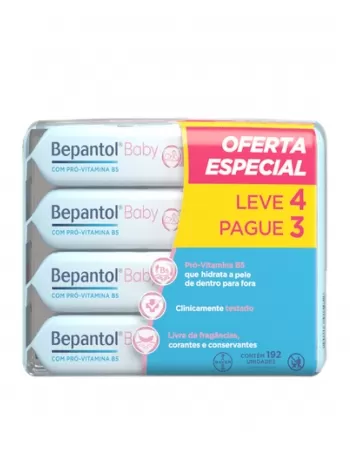 BEPANTOL® KIT LENÇOS UMEDECIDOS L4P3 4X48UN (6)