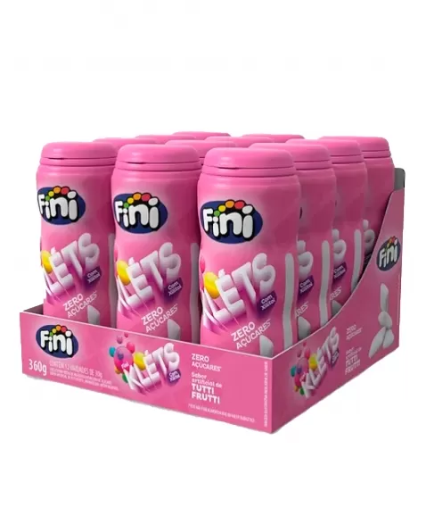 FINI KLETS TUTTI FRUTTI DISPLAY 12X30G (72)