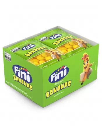 FINI CX GELATINAS BANANAS 12X15G (24)