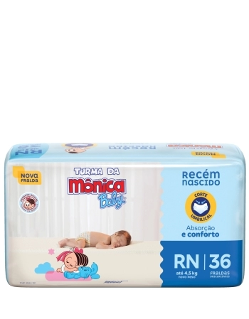 TURMA DA MÔNICA BABY FRALDA JUMBO RN 36UN (8)
