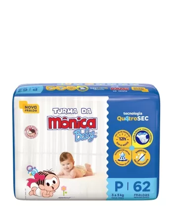 TURMA DA MÔNICA BABY FRALDA MEGA P 62UN (4)