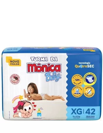 TURMA DA MÔNICA BABY FRALDA MEGA XG 42UN (4)