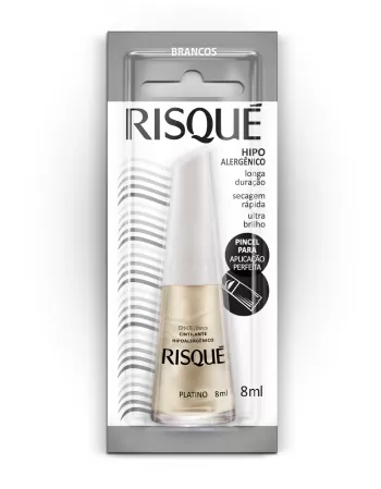 RISQUE BL ESM CINT PLATINO 6X8ML (144)