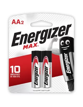 RAY PILHA ALC ENERGIZER MAX AA2 40 CART 2 SM-80 (20)