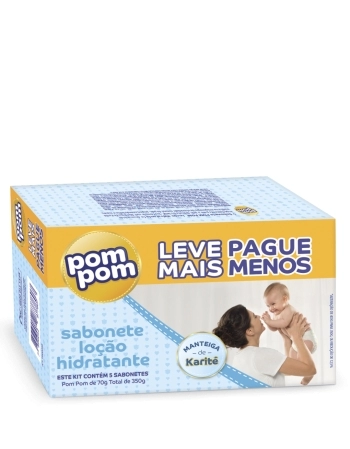 POMPOM KIT SABONETES HIDRATANTES 70G L5P4 (14)
