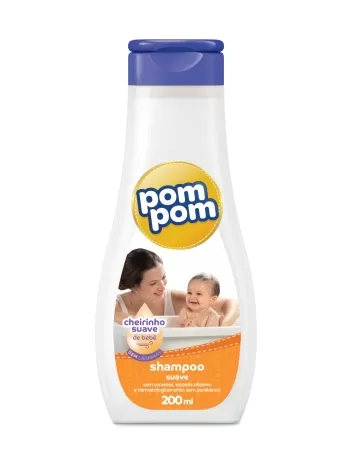 POMPOM SHAMPOO SUAVE 200ML (12)