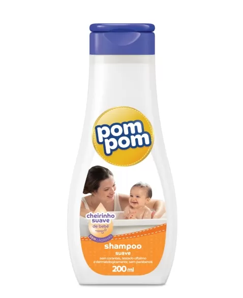 POMPOM SHAMPOO SUAVE 200ML (12)