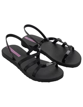 IPANEMA DIVERSA SANDALIA AD PRETO/LILAS BG729